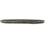 Pot à bonsaï ovale non émaillé - 565 x 393 x 35 mm