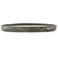 Ovale ongeglazuurde bonsai pot - 565 x 393 x 35 mm