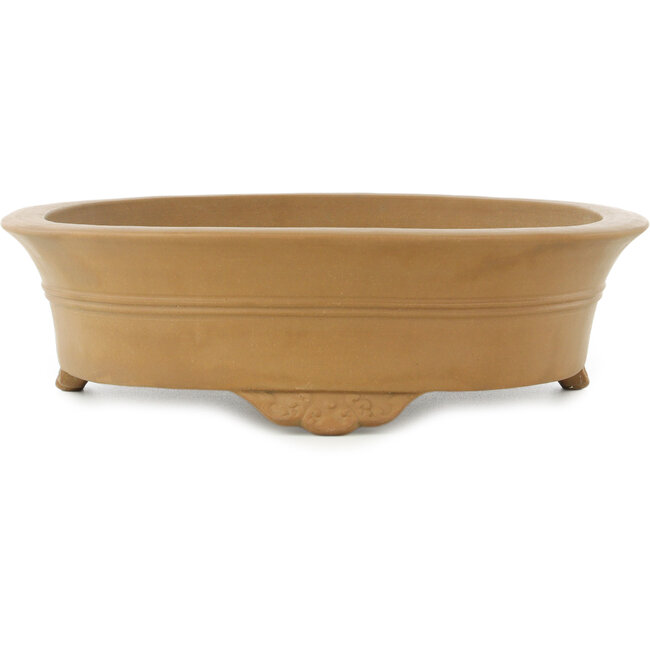 Vaso bonsai ovale non smaltato di Shoko - 485 x 385 x 108 mm