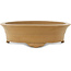 Pot à bonsaï ovale non émaillé de Shoko - 485 x 385 x 108 mm