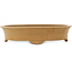 Pot à bonsaï ovale non émaillé de Shoko - 485 x 385 x 108 mm