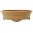 Pot à bonsaï ovale non émaillé de Shoko - 485 x 385 x 108 mm