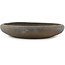 Pot à bonsaï ovale non émaillé - 400 x 275 x 50 mm