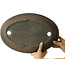 Pot à bonsaï ovale non émaillé - 400 x 275 x 50 mm
