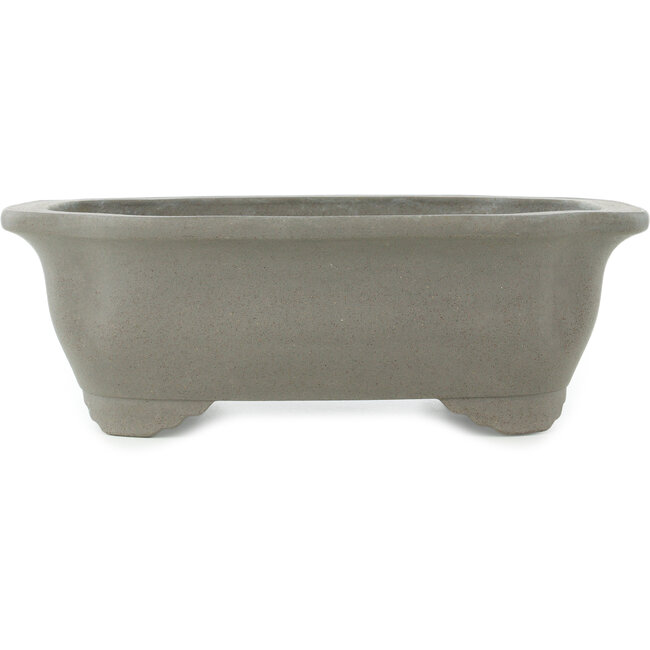 Mokko unglazed bonsai pot by Keizan - 383 x 310 x 125 mm