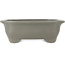 Mokko unglazed bonsai pot by Keizan - 383 x 310 x 125 mm