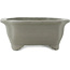 Mokko unglazed bonsai pot by Keizan - 383 x 310 x 125 mm