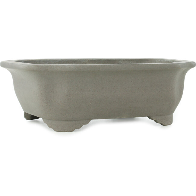 Pot à bonsaï non émaillé Mokko de Keizan - 383 x 310 x 125 mm