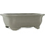 Mokko unglazed bonsai pot by Keizan - 383 x 310 x 125 mm