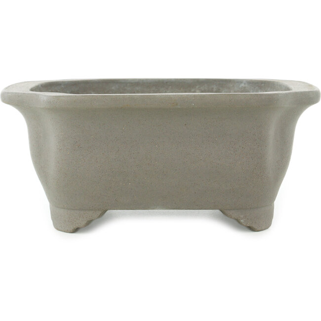 Mokko unglasierter Bonsai-Topf von Keizan - 383 x 310 x 125 mm