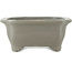 Mokko unglazed bonsai pot by Keizan - 383 x 310 x 125 mm