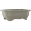 Mokko unglazed bonsai pot by Keizan - 383 x 310 x 125 mm