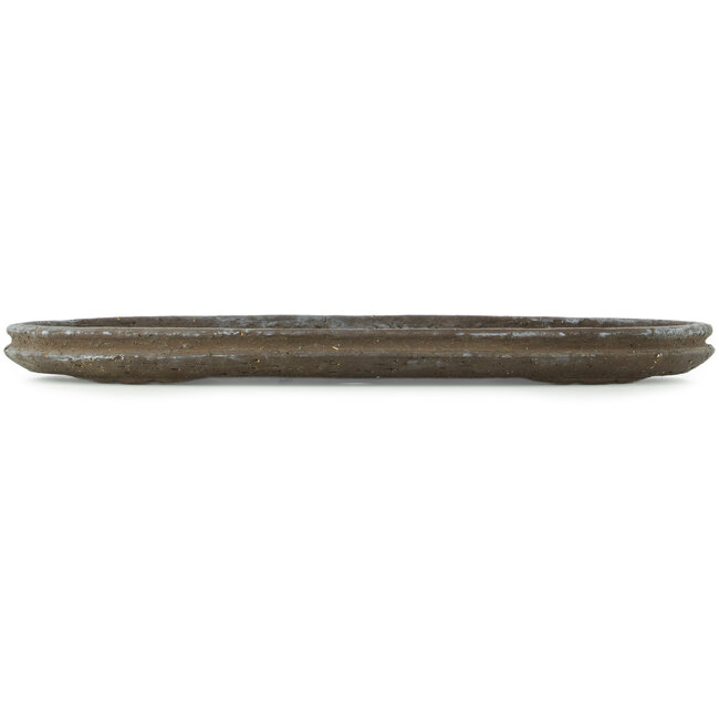 Pot à bonsaï ovale non émaillé - 535 x 285 x 40 mm
