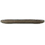 Ovaler unglasierter Bonsai-Topf - 535 x 285 x 40 mm