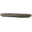 Pot à bonsaï ovale non émaillé - 535 x 285 x 40 mm