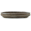 Ovaler unglasierter Bonsai-Topf - 535 x 285 x 40 mm