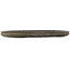 Pot à bonsaï ovale non émaillé - 535 x 285 x 40 mm