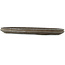 Pot à bonsaï ovale non émaillé - 535 x 285 x 40 mm
