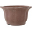 Vaso bonsai non smaltato a forma di fiore rotondo di Yamaaki - 190 x 190 x 105 mm