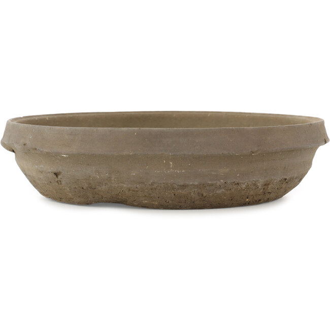 Maceta para bonsái redonda sin esmaltar - 235 x 235 x 55 mm