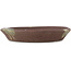 Pot à bonsaï rond non émaillé par Ryugaku - 250 x 250 x 40 mm