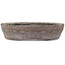 Ovaler unglasierter Bonsai-Topf - 260 x 205 x 45 mm