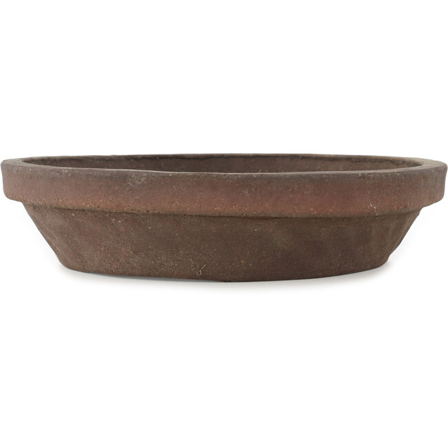 Pot à bonsaï rond non émaillé - 253 x 253 x 58 mm