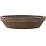 Pot à bonsaï rond non émaillé - 253 x 253 x 58 mm