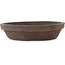 Pot à bonsaï rond non émaillé - 253 x 253 x 58 mm