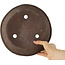 Pot à bonsaï rond non émaillé - 253 x 253 x 58 mm