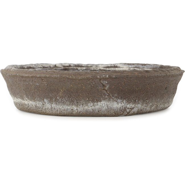 Pot à bonsaï rond non émaillé par Ryugaku - 255 x 255 x 55 mm