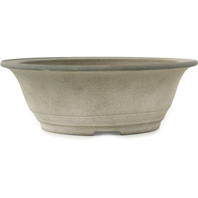 Pot à bonsaï rond non émaillé de Shibakatsu - 262 x 262 x 90 mm