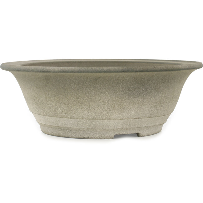 Vaso bonsai rotondo non smaltato di Shibakatsu - 262 x 262 x 90 mm