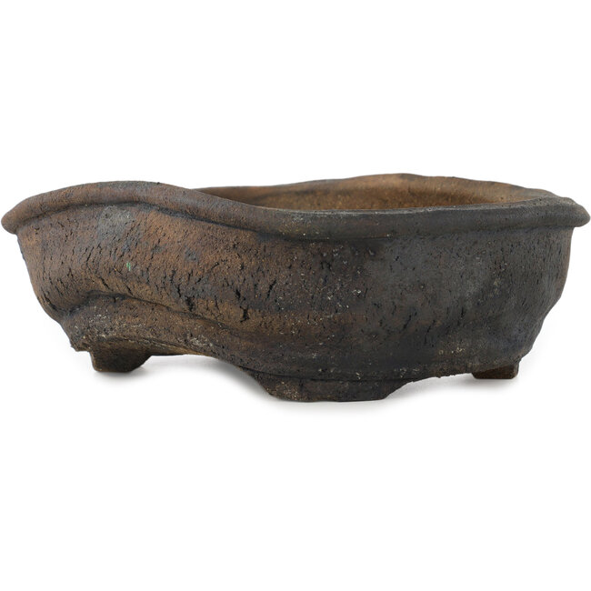 Vaso bonsai unico non smaltato di Bryan Albright - 270 x 270 x 90 mm