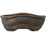 Einzigartiger unglasierter Bonsai-Topf von Bryan Albright - 270 x 270 x 90 mm