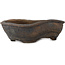 Einzigartiger unglasierter Bonsai-Topf von Bryan Albright - 270 x 270 x 90 mm