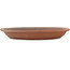 Round unglazed bonsai pot - 340 x 340 x 44 mm