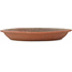 Round unglazed bonsai pot - 340 x 340 x 44 mm