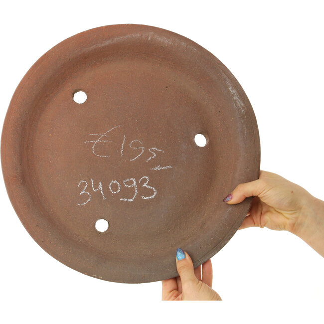 Pot à bonsaï rond non émaillé - 340 x 340 x 44 mm