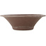 Runder unglasierter Bonsai-Topf von Yamaaki - 320 x 320 x 100 mm