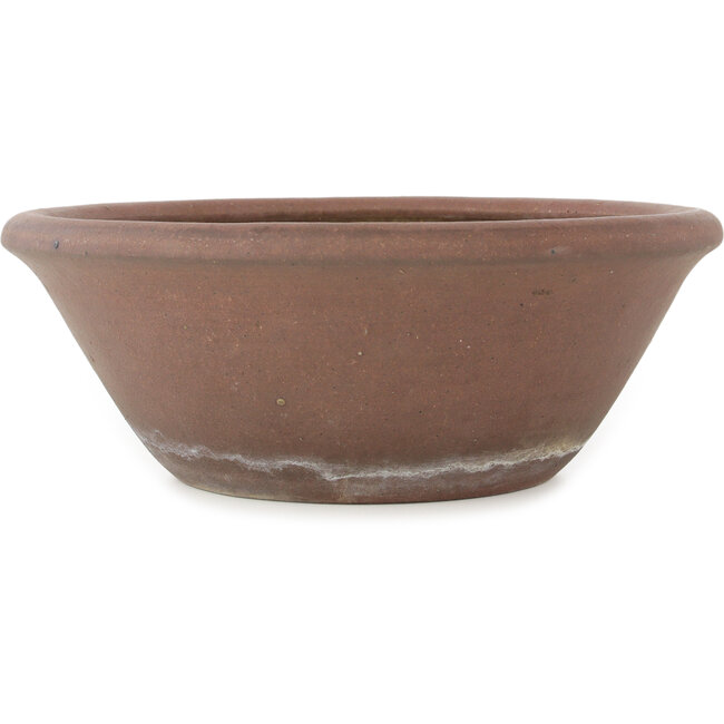 Pot à bonsaï rond non émaillé de Seizan - 315 x 315 x 115 mm