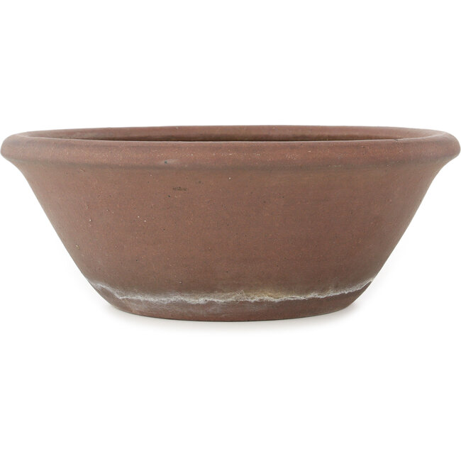 Pot à bonsaï rond non émaillé de Seizan - 315 x 315 x 115 mm
