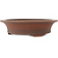 Round unglazed bonsai pot by Izumiya (Zenigo) - 345 x 345 x 85 mm