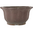 Pot à bonsaï hexagonal non émaillé de Yamaaki - 347 x 347 x 180 mm