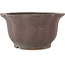 Pot à bonsaï hexagonal non émaillé de Yamaaki - 347 x 347 x 180 mm