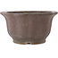 Pot à bonsaï hexagonal non émaillé de Yamaaki - 347 x 347 x 180 mm