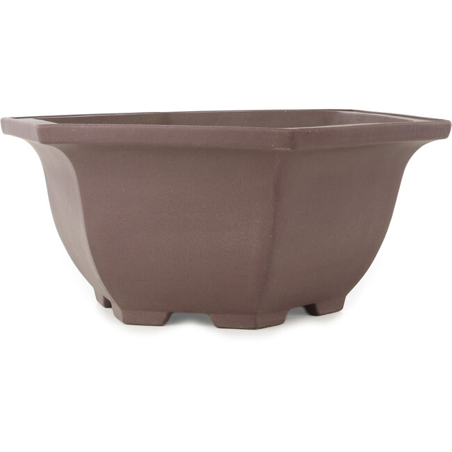 Vaso bonsai rotondo non smaltato di Yamaaki - 400 x 400 x 165 mm