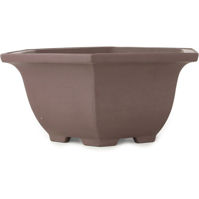 Vaso bonsai rotondo non smaltato di Yamaaki - 400 x 400 x 165 mm