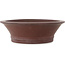 Pot à bonsaï rond non émaillé de Yamaaki - 355 x 355 x 110 mm