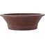 Pot à bonsaï rond non émaillé de Yamaaki - 355 x 355 x 110 mm